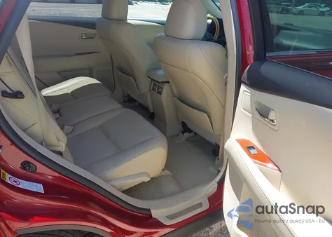 2010 Lexus Rx 350 from USA, damaged, VIN 2T2BK1BA0AC071524